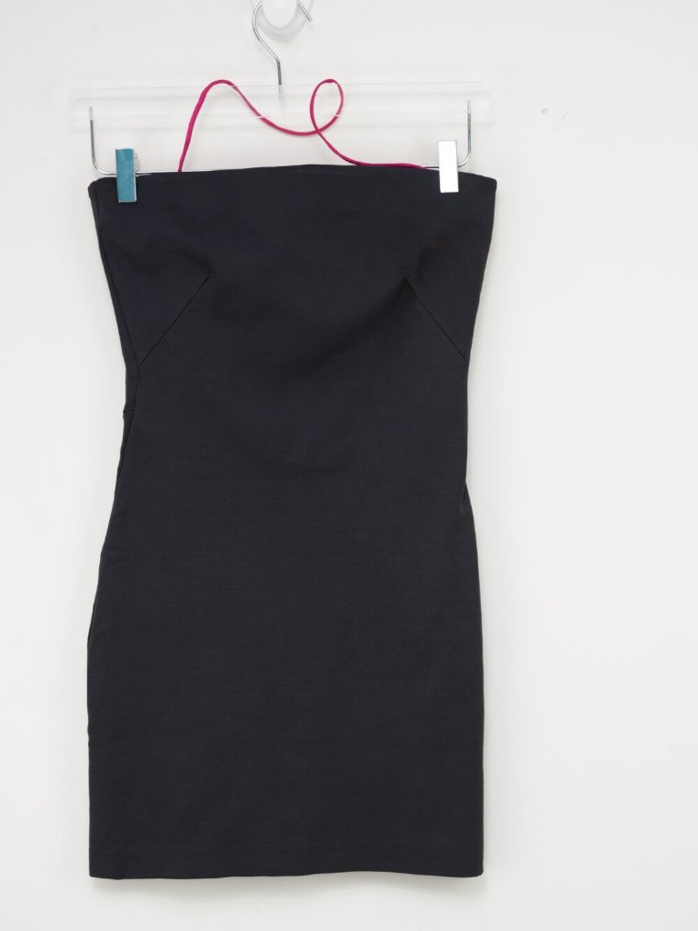 Gauge81 Miami Dress Mini Bodycon Strapless Anthracite Grey Size Small New - Picture 2 of 8